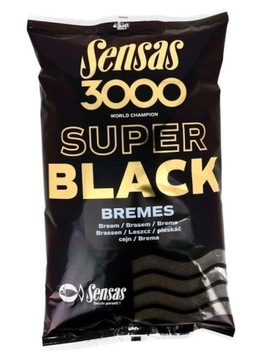 SENSAS ZAWODNICZA ZANĘTA 3000 SUPER BLACK BREMES 1KG