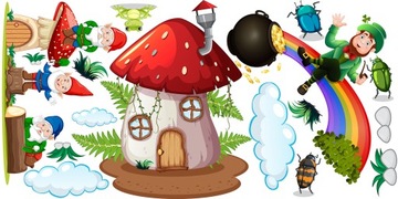 наклейки на стену детские Краснал 200