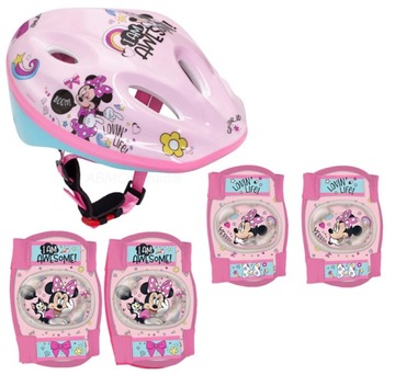 4x OCHRANIACZE KASK ROWEROWY DISNEY MINI MINNIE