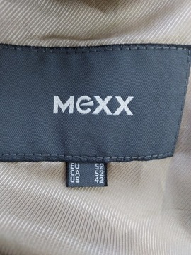 MEXX CASUALOWA MARYNARKA LETNIA WEŁNA LEN 52 XL