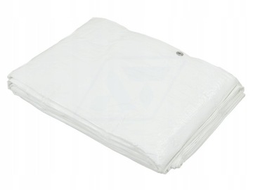 Тарпаулин 100 г листовой фольга толстый 2х3 белый мороз -резистентный UV ++