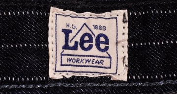 LEE spodnie NAVY wide leg CARPENTER _ W28 L33