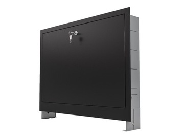 SZAFKA PODTYNKOWA ROZDZIELACZA 9-10 OBW CZARNA