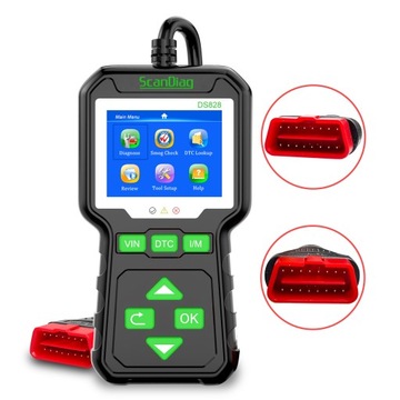 Диагностический интерфейс ALL CARS POLISH OBD2 зеленый