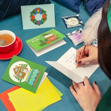 БОЛЬШОЙ АДВЕНТ-КАЛЕНДАРЬ С КОФЕ И ЧАЕМ ПРЕМИУТОГО ПРЕМИУТМАТА 24 разных вкуса + DIY