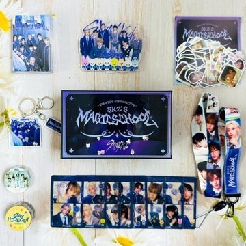 ZESTAW PUDEŁKA PREZENTOWEGO ALBUMU ROCKA STRAY KIDS