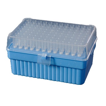 Końcówki do pipet 10 ul z FILTREM 96 szt. statyw