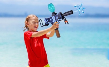 ВИНТОВКА ПИСТОЛЕТ АВТОМАТИЧЕСКИЙ ГЕЛЕВЫЕ ШАРИКИ UZI ELECTRIC