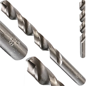 WIERTŁO DO METALU STALI ZE STALI SZYBKOTNĄCEJ HSS SPIRALNE SOLIDNE 12 MM