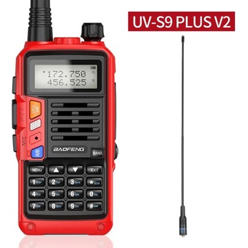 BAOFENG UV-S9 Plus V2 potężny ręczny dwuzakre