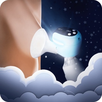 Электронный молокоотсос Neno Angelo, одинарный, безопасный