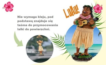 HULA DOLL девочка, танцующая кукла для машины № 795 м.