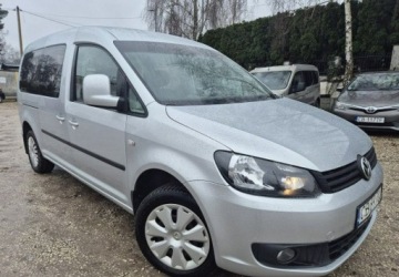 Volkswagen Caddy III Kombi Facelifting 2.0 TDI 140KM 2011 Volkswagen Caddy SalonLong 7 osob Vat23 2,0tdi 2.0 Diesel 140KM, zdjęcie 4