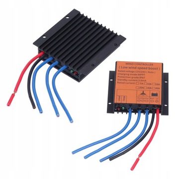 REGULATOR ŁADOWANIA TURBINA WIATROWA MPPT 30A