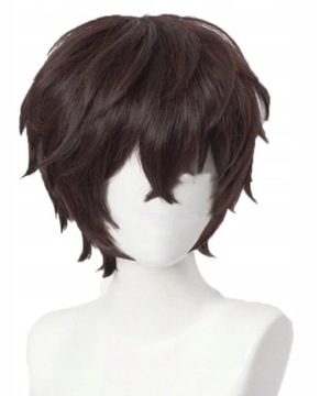 PERUKA ANIME DAZAI OSAMU COSPLAY WIG NA PREZENT