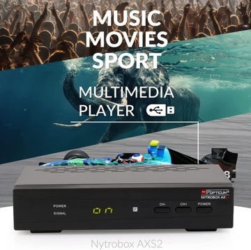 Спутниковый тюнер NYTROBOX AXS2 FULL HD FTA DVB-S2