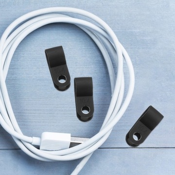 200 шт. кабельные зажимы Зажимы для управления кабелем