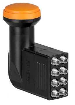 ОКТО-СПУТНИКОВЫЙ КОНВЕРТЕР ДЛЯ 8 ТВ-ВЫХОДОВ 4K CYFROWY POLSAT NC+ LIBOX PLUGS