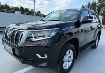 Toyota Land Cruiser VII Terenowy 3d 2.8 D-4D 177KM 2019 Toyota Land Cruiser salon PL FV VAT 23 rok gwarancji Prado 2.8