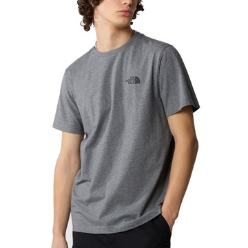 The North Face T-Shirt Simple Dome Rozmiar S Szary - NF0A87NGDYY