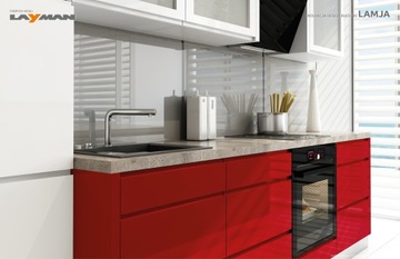 Кухня DL LAMJA 4, лак, без ручек, НА ЗАМЕР, ДИЗАЙН-ЦЕНА