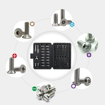 НАБОР БИТ ДЛЯ ОТВЕРТОК IMBUS TORX 100 шт.