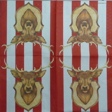 serwetka, serwetki 33x33 - 20szt - 5403 jelenie