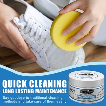 TRAINER ЧИСТЯЩИЙ КРЕМ ДЛЯ ЧИСТКИ ОБУВИ БЕЗ ВОДЫ 100г