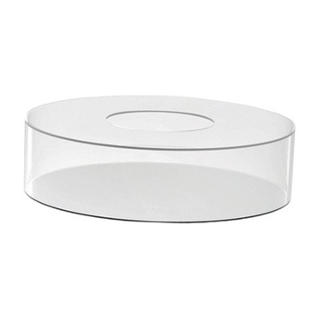 Akrylowy stojak na cylinder, śr. 30 cm x wys. 10 cm