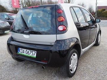 Smart Forfour I 1.3 94KM 2006 Smart Forfour 1.3 b z Niemiec 172 tys km bezwypadkowy stan bardzo dobry, zdjęcie 8