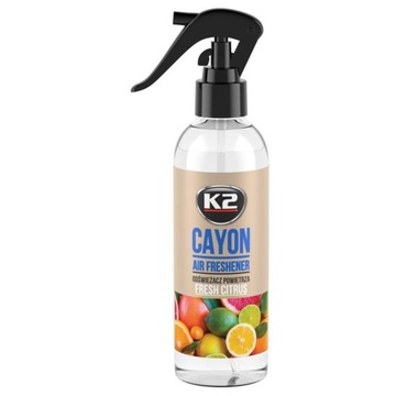 Автомобильный освежитель воздуха K2 Professional CAYON CITRUS 250мл