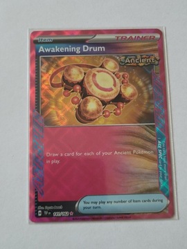 Awakening Drum (TEF 141) 141/162 ACE SPEC Rare Temporal Forces Pokemon TCG