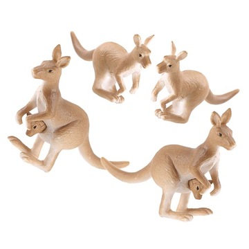 MINI FIGURKI KANGURKA DO MINIATUR KRAJOBRAZU KRESKÓWKOWY STYL, MINIATURKA