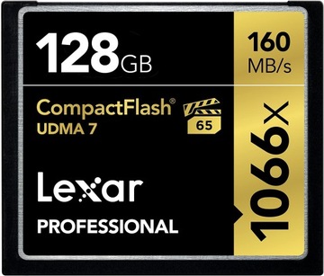 Karta pamięci CF Lexar Professional 128 GB