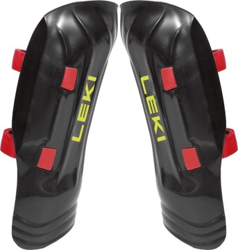 Ochraniacz na nogi garda na golenie do slalomu LEKI WORLDCUP PRO BLACK