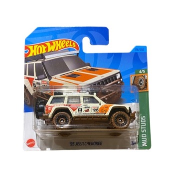 HOT WHEELS 95 Jeep Cherokee TH Mud Studs 4/5 HKL02