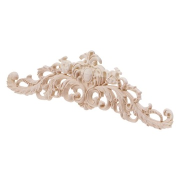 РЕЗНАЯ ДЕРЕВЯННАЯ ДЕКОРАТИВНАЯ АППЛИЦИЯ ДЛЯ МЕБЕЛИ - ОТДЕЛКА УГЛА