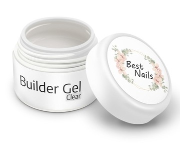 BEST NAILS ŻEL BUDUJĄCY DO PRZEDŁUŻANIA PAZNOKCI CLEAR 50g