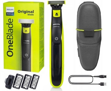 GOLARKA TRYMER PHILIPS OneBlade QP2724 + ORYGINALNE ETUI PHILIPS QP100