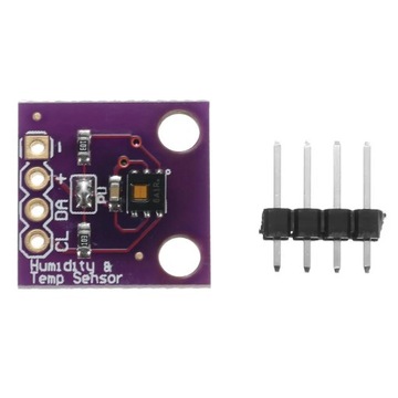 HDC1080 czujnik temp wilgotności I2C ARDUINO RPI