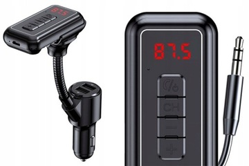 UCHWYT NA SMARTFON DO SZYBY TRASMITER FM DO AUTA