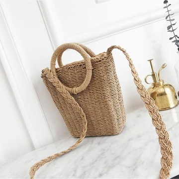 Сумка через плечо BEACH BASKET Плетеная