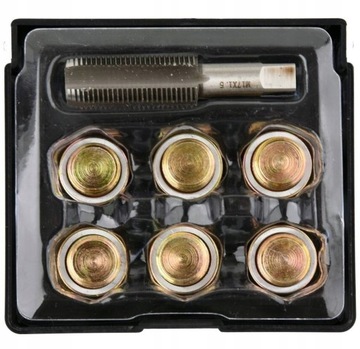 РЕМКОМПЛЕКТ ПРОБКИ МАСЛЯНОГО ПОДДОНА YATO M14X1,25MM 7 ДЕТАЛЕЙ YT-17568