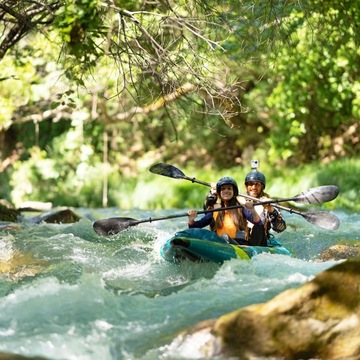КАЯК АКВА МАРИНА надувной, пневматический ПАРОВОЙ, 2 места + СУМКА