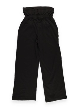 CIĄŻOWE SPODNIE DRESOWE PROSTA NOGAWKA__L