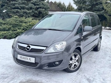 Opel Zafira B 1.8 ECOTEC 140KM 2012 Opel Zafira LiFt 1.8 140KM 7-osobowa TOP Nawigacja Xeonony Alu Sprawdz