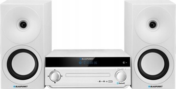 BLAUPUNKT MINI MIKRO WIEŻA MS30BT BIAŁA EDITION Prezent