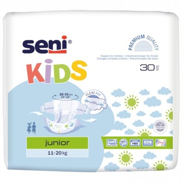 Pieluchomajtki Seni Kids Junior 30 szt