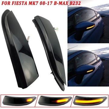 DYNAMICKÝ SMĚROVKA LED PRO FORD FIESTA MK7 2008-2017 B-MAX