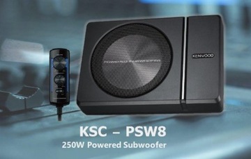 KENWOOD KSC-PSW8 АКТИВНЫЙ САБВУФЕР 250ВТ 20СМ